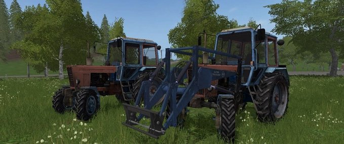 MTZ / MTS MTZ-100 Farming Simulator mod