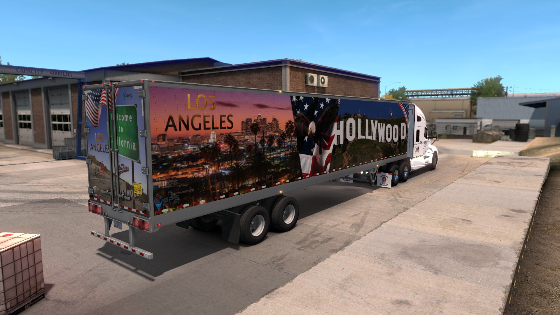 California (ownership Trailer Skin 28' bis 53' fuss') 1 skin pro grösse - Thumbnail 1