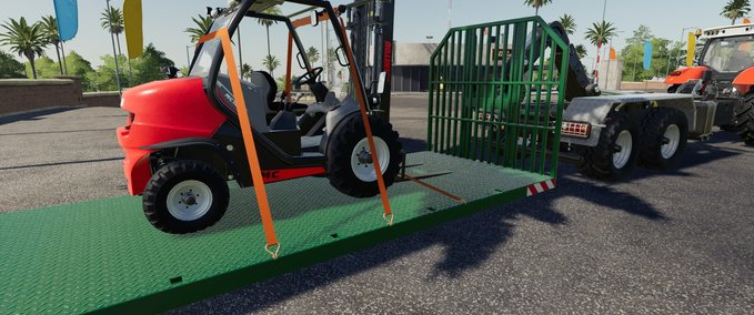 Sonstige Fahrzeuge Gabelstapler Landwirtschafts Simulator mod