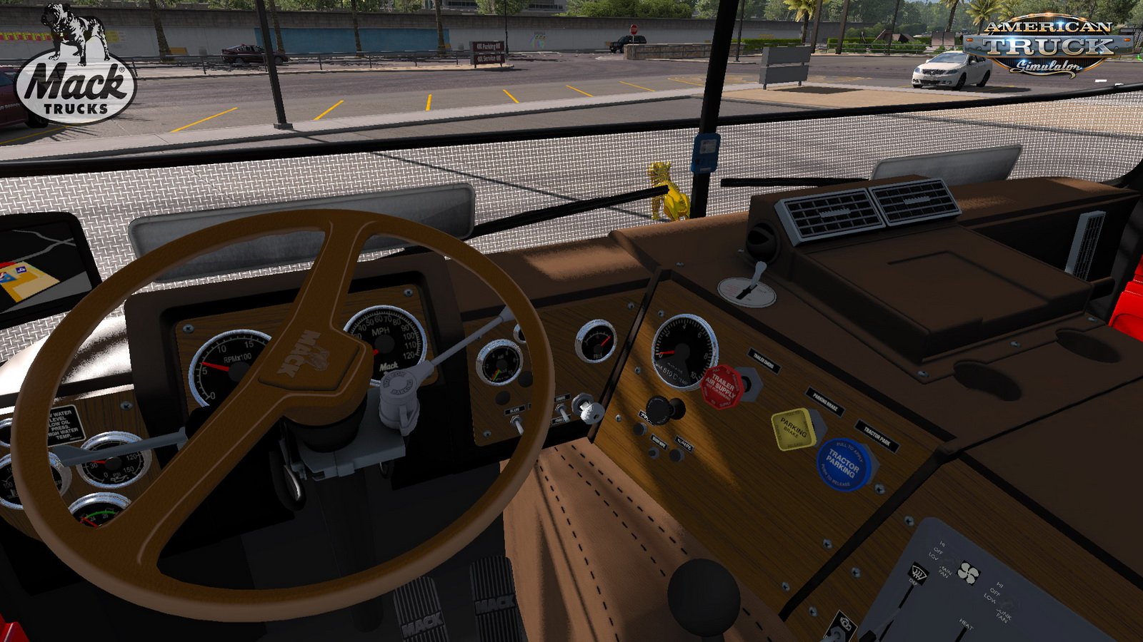 [ATS] Mack F700 + Interior v1.1 (1.35.x)  thumbnail 4