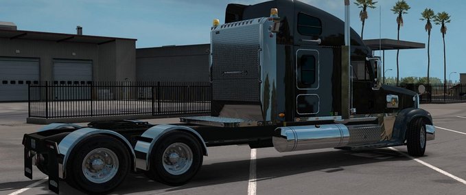 Trucks FREIGHTLINER CORONADO 1.35.X American Truck Simulator mod