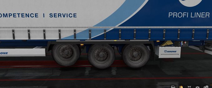 Trailer Neue Reifen für besitzbare Anhänger 1.35.x Eurotruck Simulator mod