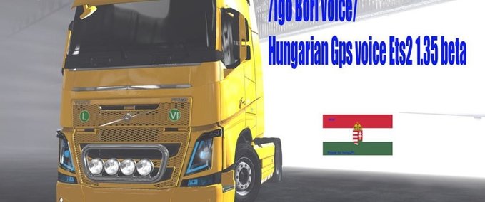 Sound Navigation in ungarischer Sprache (Igo Bori) 1.35.x Eurotruck Simulator mod