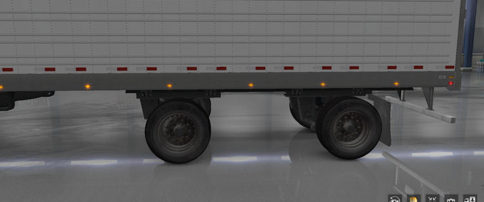 Trailer Neue Reifen für besitzbare Anhänger 1.35.x American Truck Simulator mod