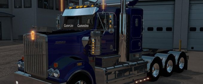 Trucks KENWORTH T908 TRI-DRIVE 1.35.X American Truck Simulator mod