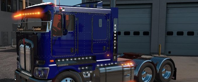 Trucks KENWORTH K200 FLATTOP 1.35.X American Truck Simulator mod