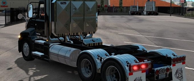Trucks MACK PINNACLE RAWHIDE 1.35.X American Truck Simulator mod