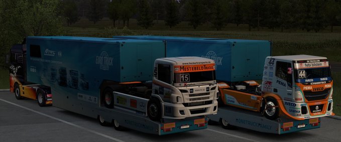 Trailer Truck Racing Anhänger im Frachtmarkt 1.35.x Eurotruck Simulator mod