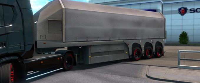 Trailer Besitzbarer Glastransporter 1.35.x Eurotruck Simulator mod
