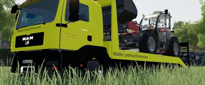 MAN MAN TGA 28.430 Transporter Landwirtschafts Simulator mod