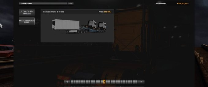 Trailer Besitzbarer B-Double + Scania LKW Transporter 1.35.x Eurotruck Simulator mod