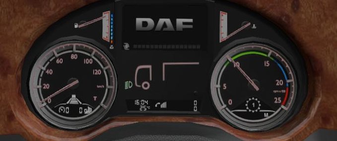 DAF DAF XF Euro6 Board Computer mit eigenem Sound [1.35.x] Eurotruck Simulator mod