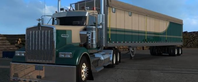 Trucks KENWORTH W900 OQ_MODIFED 1.35.X American Truck Simulator mod