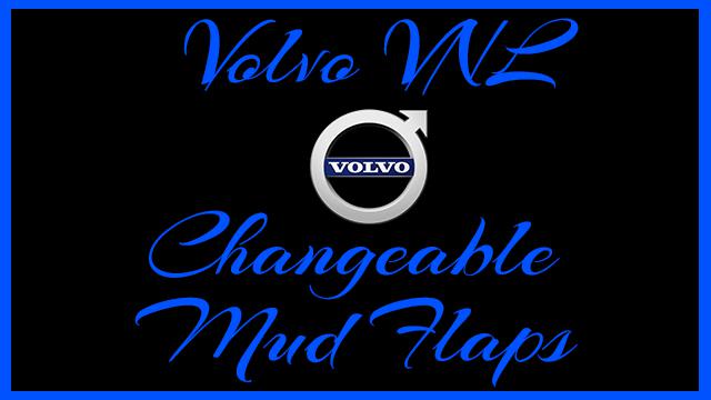VOLVO VNL CHANGEABLE MUD FLAPS V1.0 1.35.X thumbnail 5