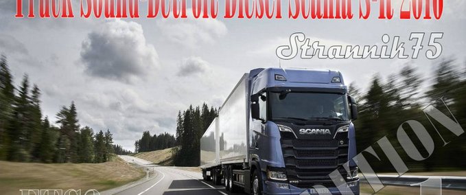 Sound LKW Sound Detroit Diesel Scania S&R 2016 1.35.x Eurotruck Simulator mod