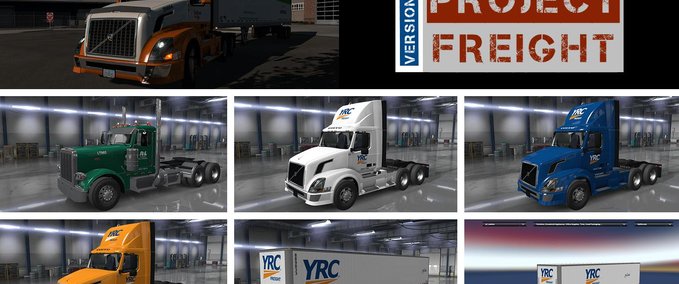 Mods PROJECT FREIGHT 1.35.X American Truck Simulator mod