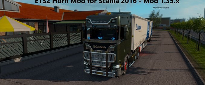 Sound Hupe Sound Mod für den Scania 2016 - ETS2 1.35 Eurotruck Simulator mod