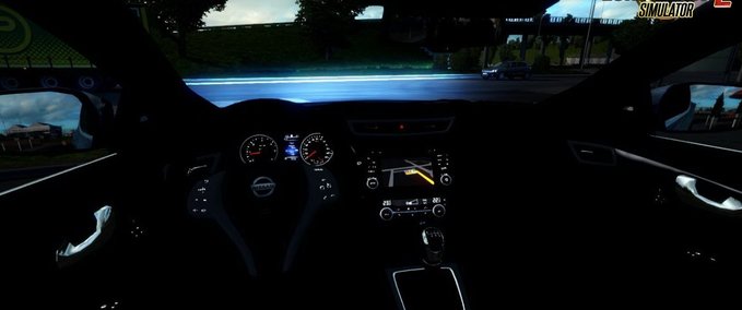 Sonstige Nissan Qashqai 2016 + Interieur von MerTR (1.35.x) Eurotruck Simulator mod