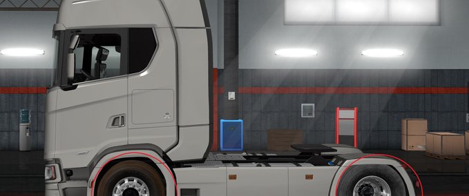 Sonstige Neue Felgen und Reifen Paket 1.35.x Eurotruck Simulator mod