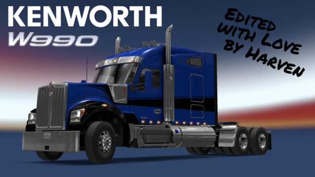 [ATS] KENWORTH W990 EDITED BY HARVEN 1.35.X thumbnail 12