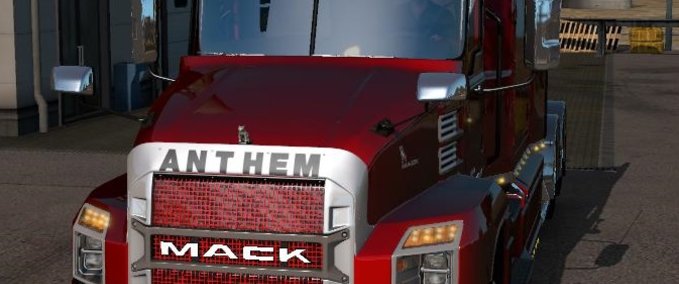 Trucks MACK ANTHEM CUSTOM 1.35.X American Truck Simulator mod