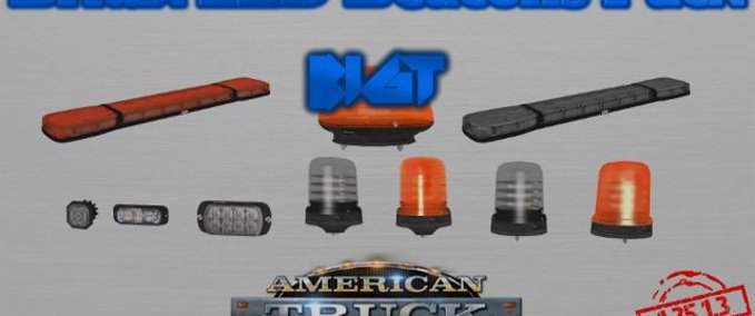 BIGT BRITAX LED BEACONS PACK [UPD:26.06.19] 1.35.X Mod Image