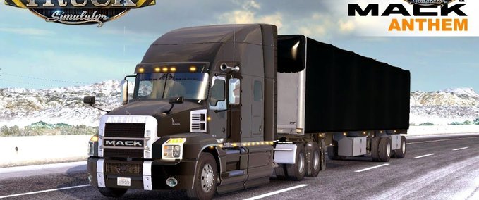Trucks MACK ANTHEM V1.2 EDIT VON HARVEN 1.35.X American Truck Simulator mod
