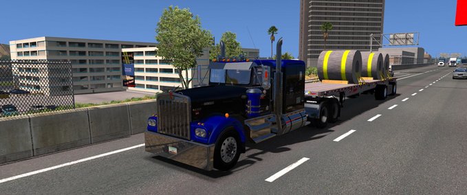 Trucks KENWORTH W900A 1974 1.35.X American Truck Simulator mod