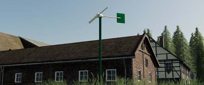 Zweiflügler Mini Windkraftanlage Mod Image