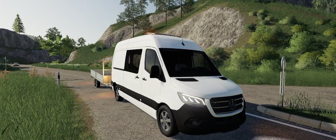 Sonstige Fahrzeuge Mercedes Benz Sprinter VS30 Landwirtschafts Simulator mod