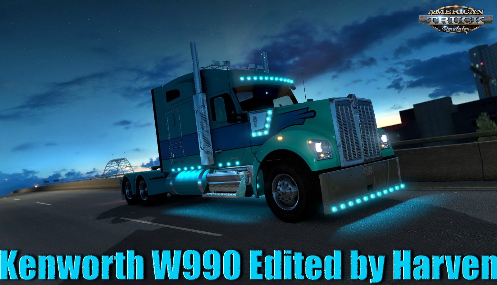 [ATS] KENWORTH W990 EDITED BY HARVEN 1.35.X thumbnail 5