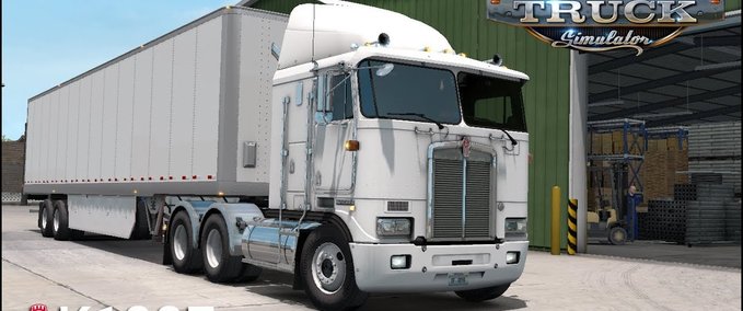 Trucks ATS Kenworth K100E (upd. 09.07.19) 1.35.x American Truck Simulator mod