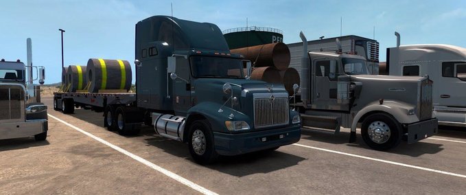 Trucks International 9400i 1.35.x American Truck Simulator mod