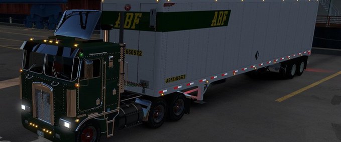 Trucks KENWORTH K100 (DX11) 1.35.X  American Truck Simulator mod