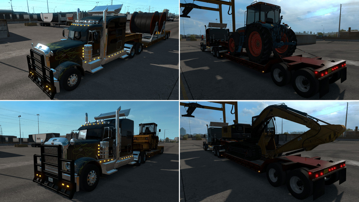 Onwable Lowboy Yellow & Red [MP-SP] 1.35.x