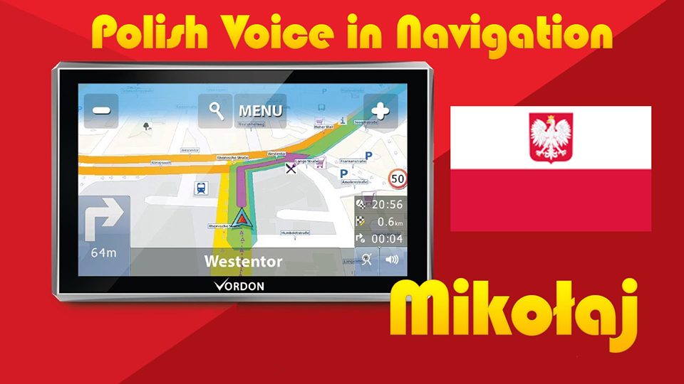 Navigation Voice in Polish Language 1.35.x