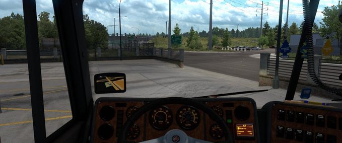 Trucks INTERNATIONAL 9600 REWORKED 1.35.X American Truck Simulator mod