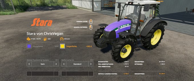 Sonstige Traktoren StaraST105 Landwirtschafts Simulator mod