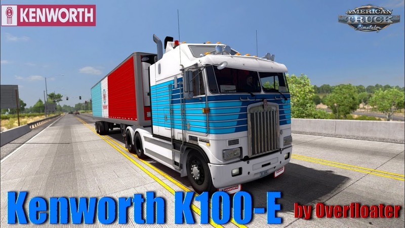 Ats Kenworth K100 Von Overfloater 1 35 X V 1 2 Trucks Mod