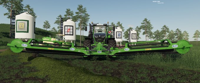 Schwader & Wender Rake Nadal R90 Front Landwirtschafts Simulator mod