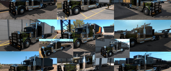 Trailer Besitzbarer Bitrain First Anhänger [MP-SP] 1.35.x American Truck Simulator mod