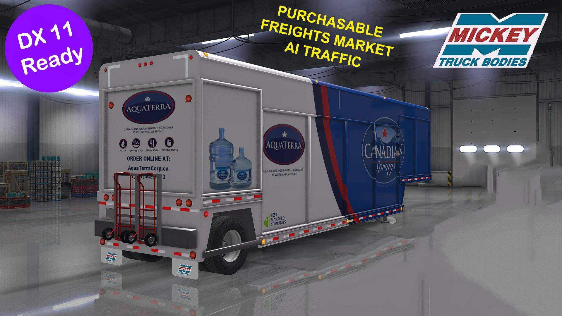 [ATS] Mickey’s Beverages Trailer (DX11) 1.35.x  thumbnail 7