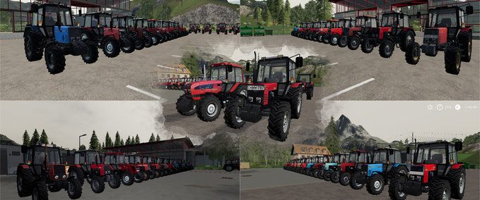 MTZ / MTS Belarus MTZ pack Landwirtschafts Simulator mod