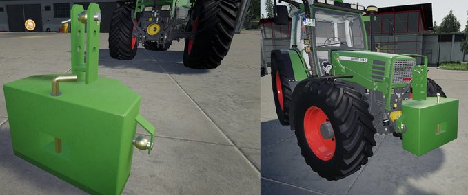 Gewichte 800KG Stahl Gewicht Landwirtschafts Simulator mod