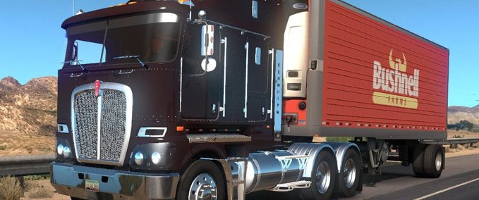 Trucks [ATS] KENWORTH K200 HCC BSA EDIT 1.35.X American Truck Simulator mod