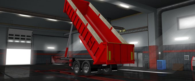 Trailer Kipper Fruehauf 1.35.x Eurotruck Simulator mod