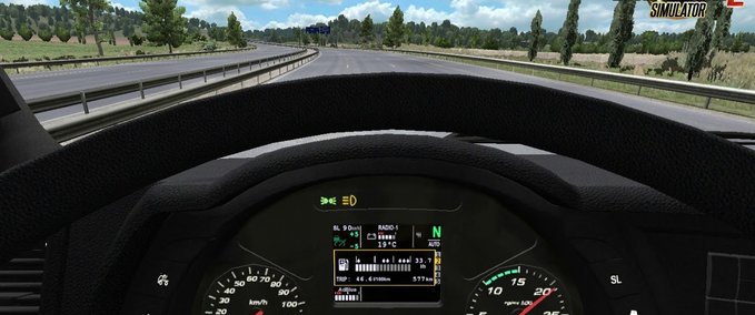 Iveco Iveco XP Dashboard and Interior for Hi-Way by Piva [1.35.x] Eurotruck Simulator mod