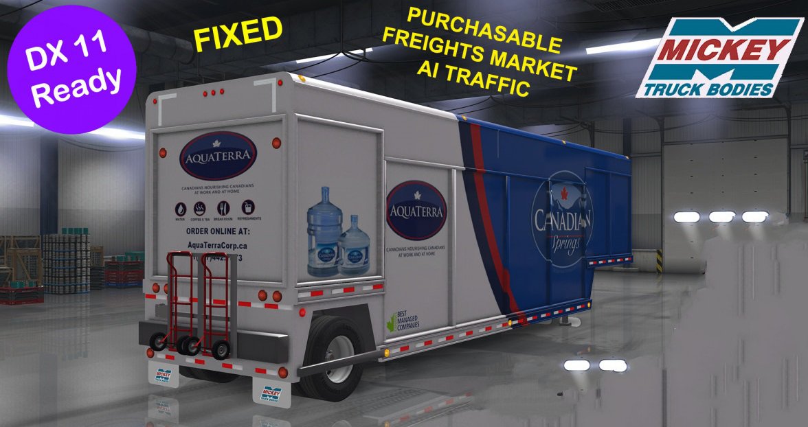 [ATS] Mickey’s Beverages Trailer (DX11) 1.35.x  thumbnail 6