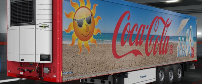 Skins Coca Cola Summer 2019 Skin *HOT* 1.35 V1.0 Eurotruck Simulator mod