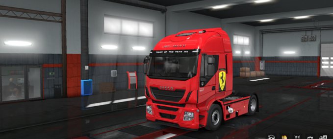 Skins Scuderia Ferrari Eurotruck Simulator mod